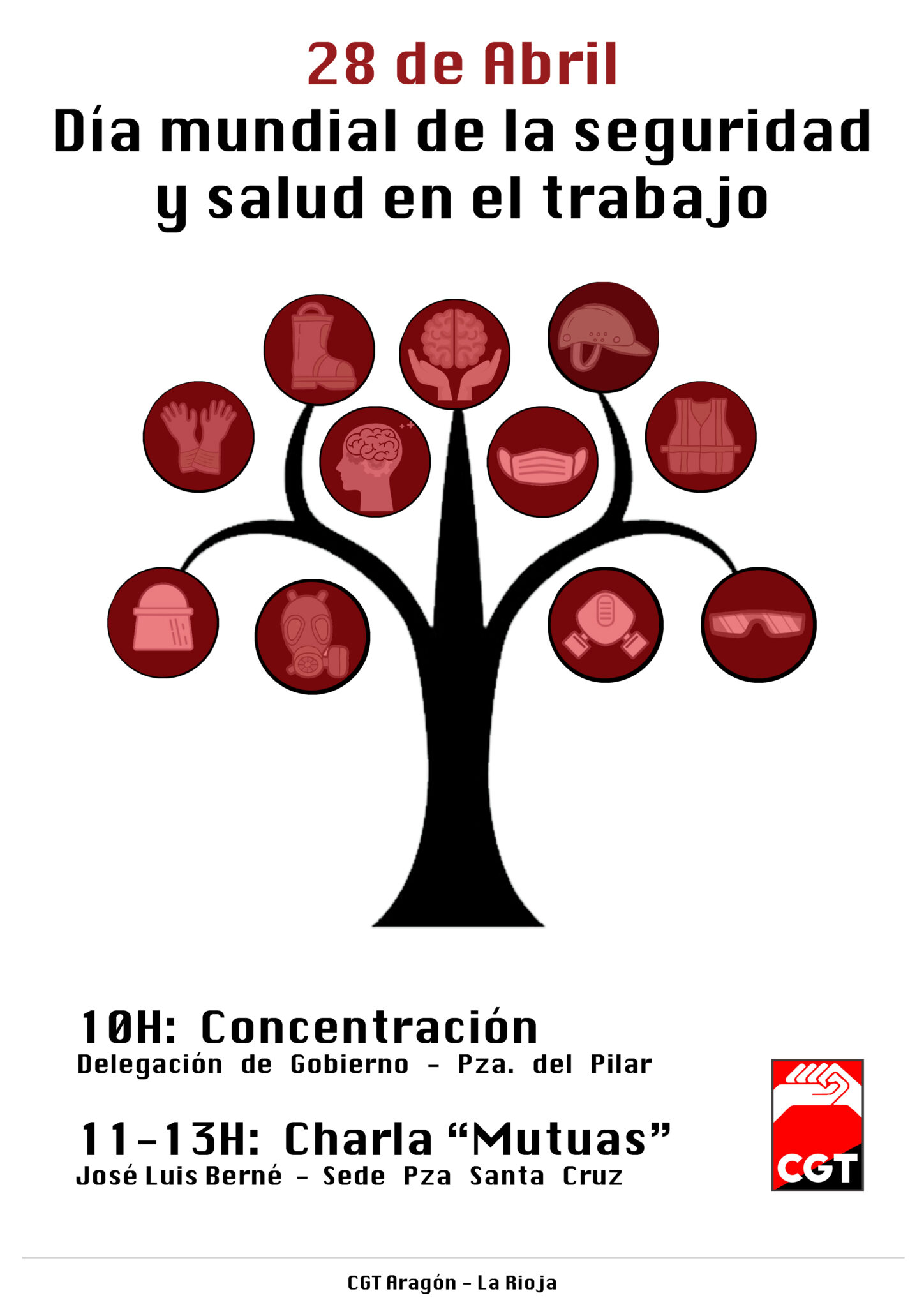 28 de abril: «Día mundial de la seguridad y salud en el trabajo»