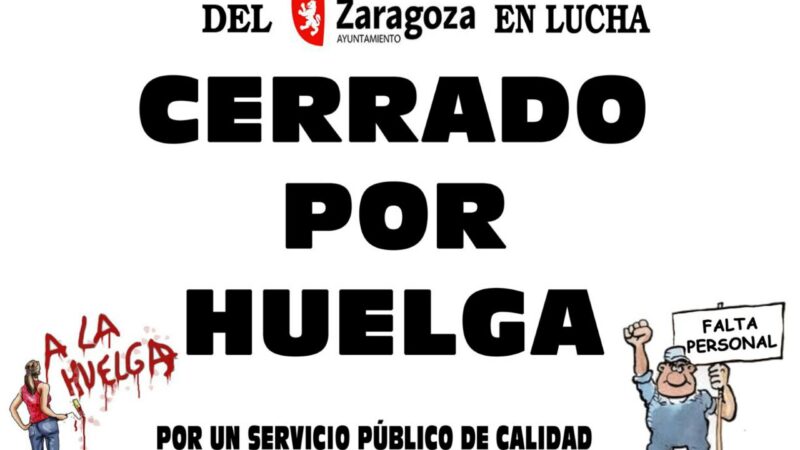 En apoyo a las trabajadoras de instalaciones deportivas municipales de Zaragoza