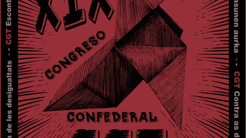 El XIX Congreso Confederal de CGT se celebrará en junio en Zaragoza