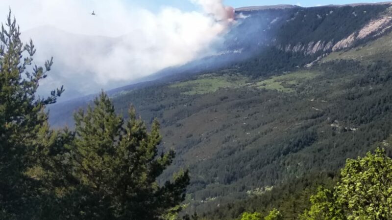 Ordesa arde mientras se pretende desmantelar el operativo de incendios de Aragón