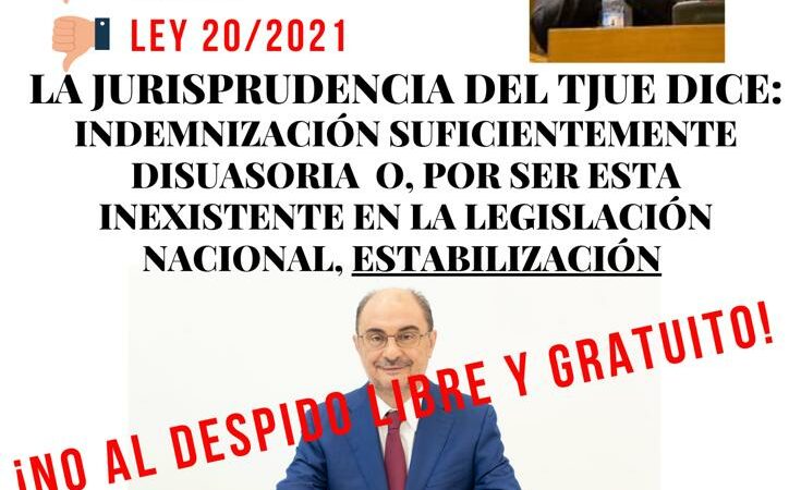 Campaña de impugnación de ceses ilegales ¡No al despido libre y gratuito!