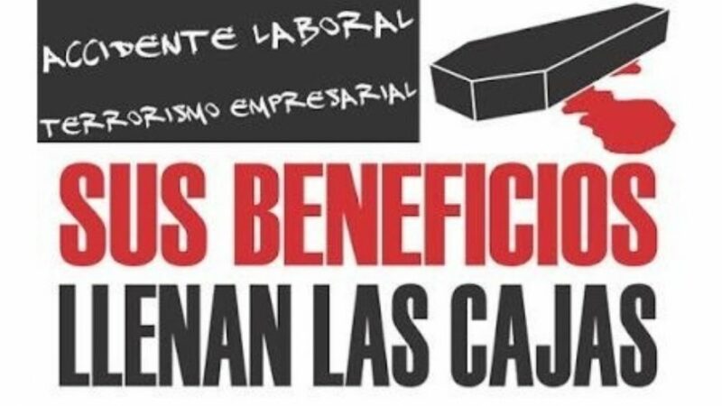 Campaña de concienciación para evitar los accidentes laborales.