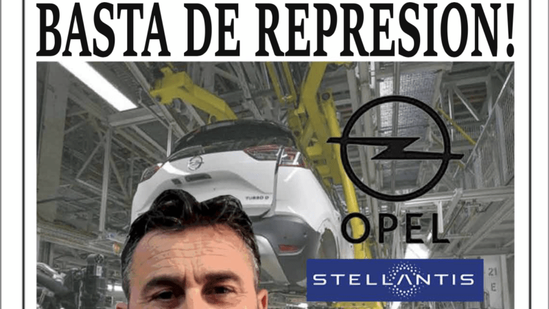 Concentración ¡Basta de Represión!