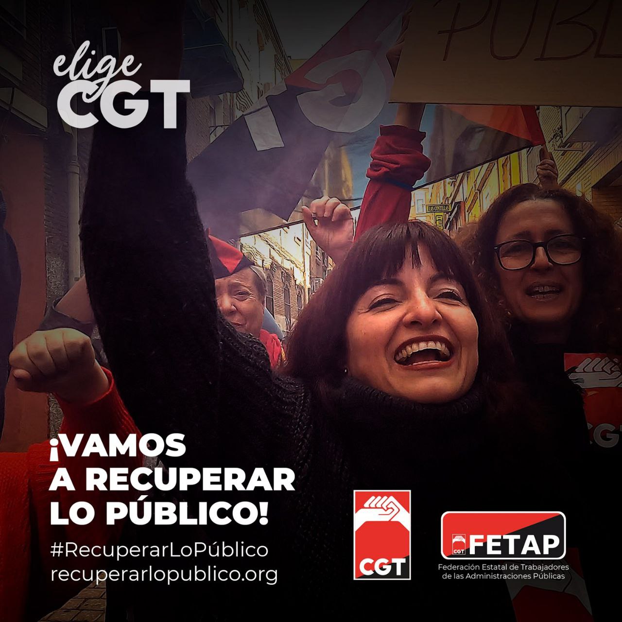 Miles de trabajadores/as de la Función Pública aragonesa podrán votar por primera vez a CGT