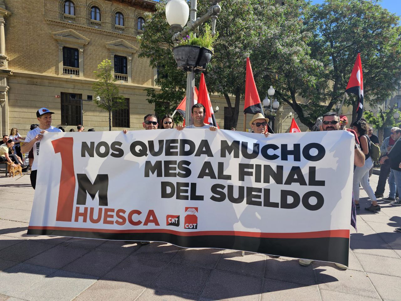 1º mayo de 2023 en Zaragoza, Huesca y Teruel.