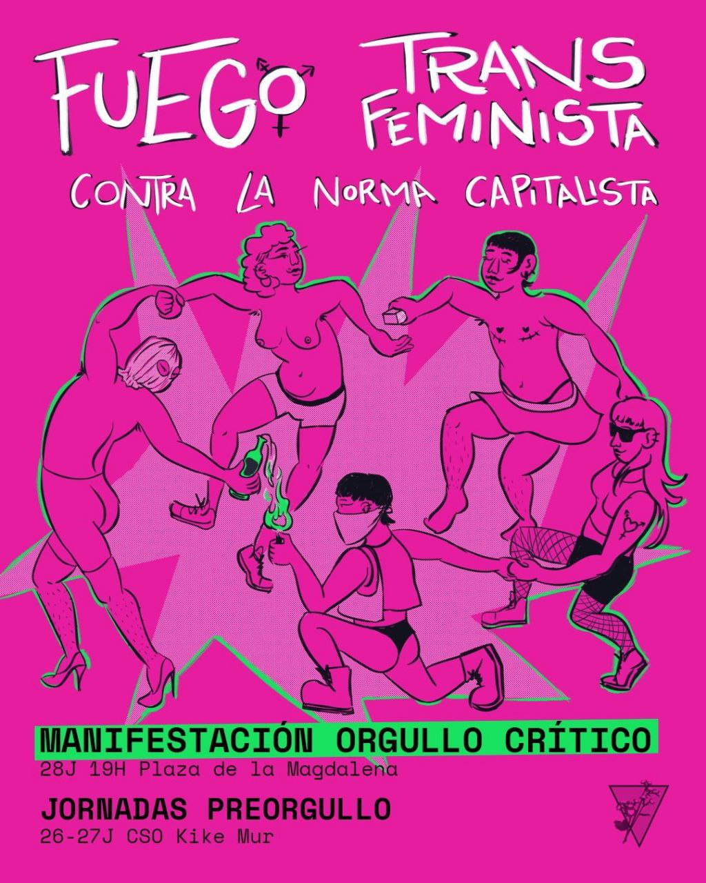 Manifestación Orgullo Crítico