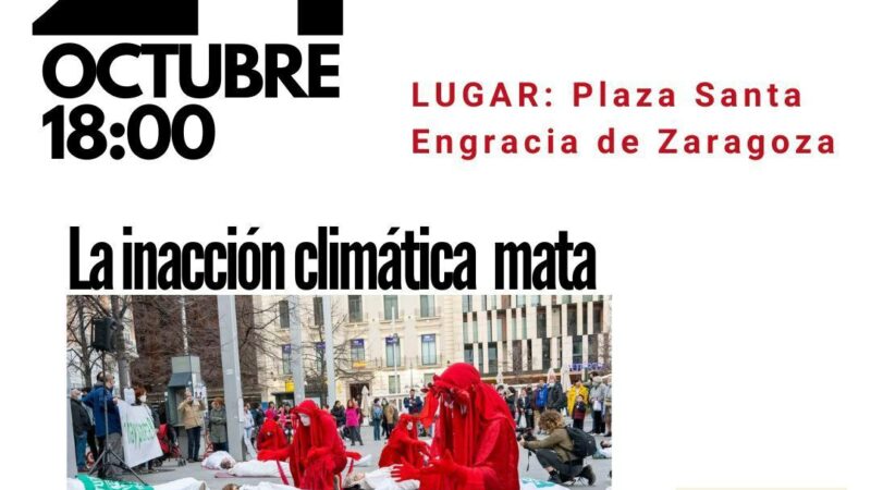 Concentración: la inacción climática mata