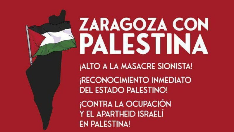 Manifestación contra el genocidio en Gaza