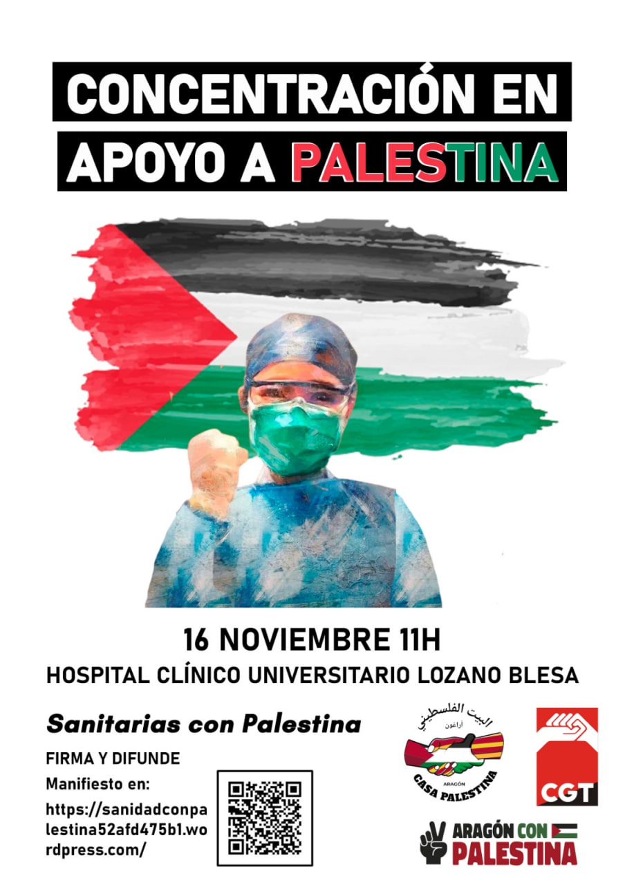 CONCENTRACIÓN EN APOYO A PALESTINA