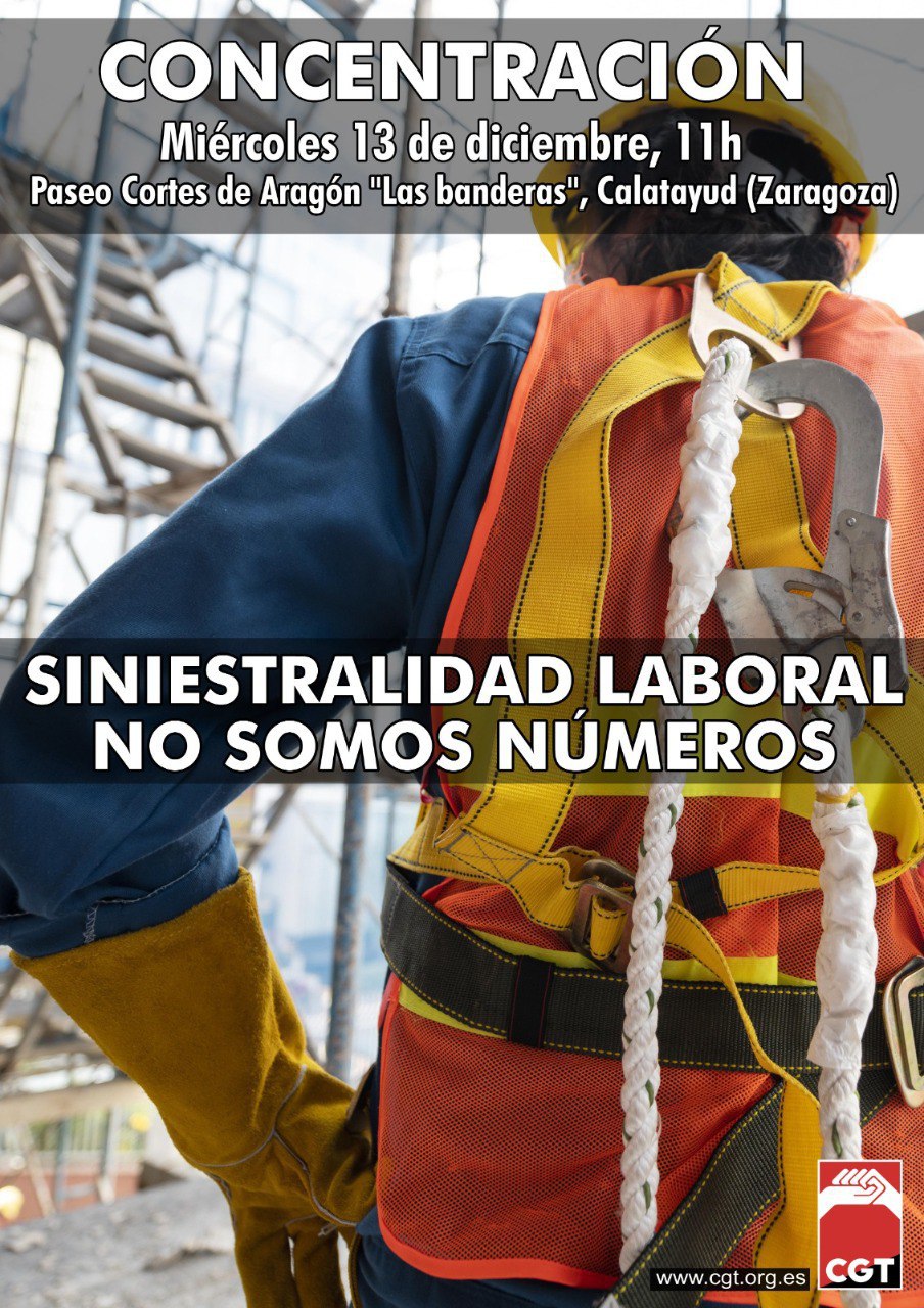 Siniestralidad laboral,No somos numeros