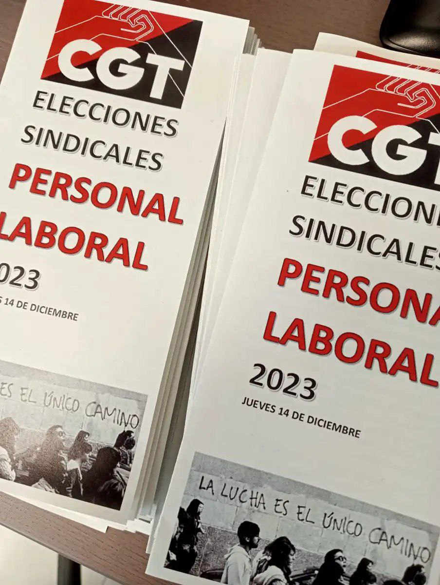 CGT gana las elecciones de personal laboral en Ayuntamiento de Zgz.