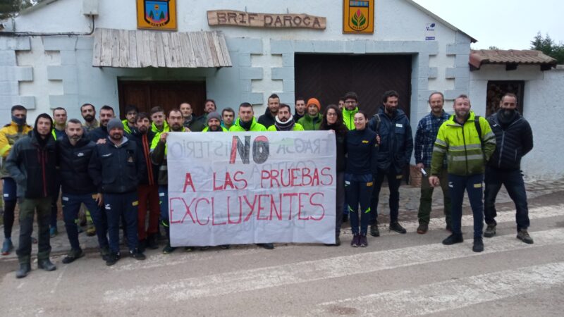 Desde la sección de la BRIF de Daroca de la CGT queremos hacer público que…