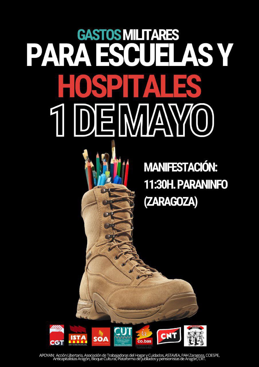 1º de Mayo: tod@s a la calle