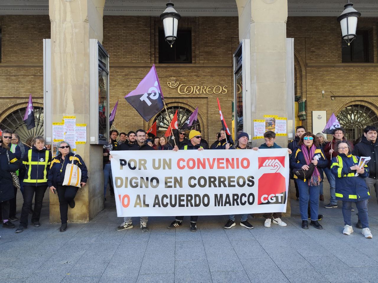 CGT convoca nuevas huelgas en Correos para frenar el Acuerdo Marco y defender el servicio postal público