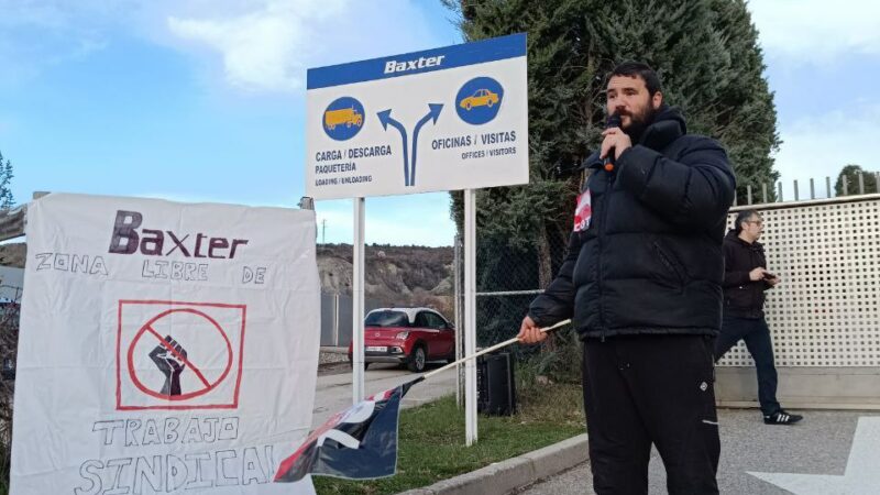 La Sección Sindical de CGT en Baxter informa