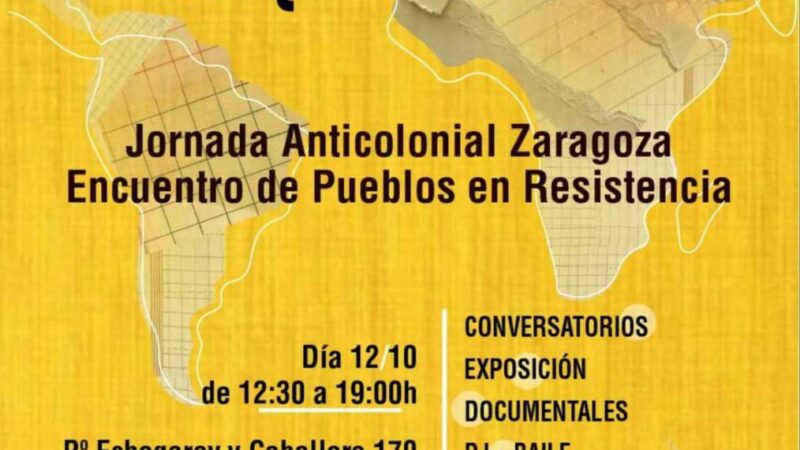 12-O Jornada anticolonial, nada que celebrar