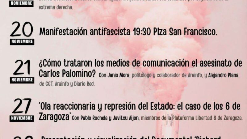 III Jornadas antifascistas