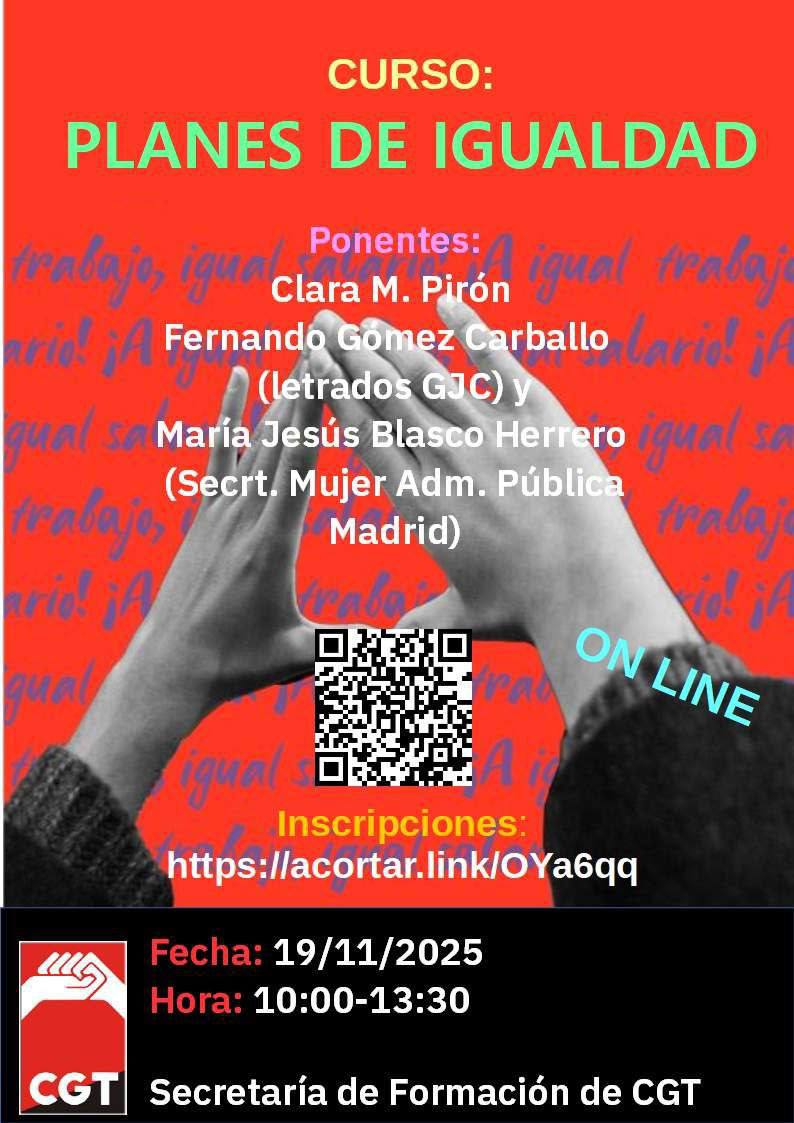 Formación: Planes de Igualdad