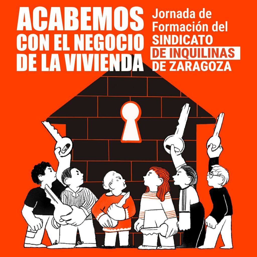 Jornada de formación. Sindicato de inquilinas de Zaragoza