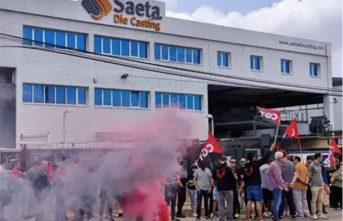 Solidaridad con los 10 compañeros despedidos de Saeta
