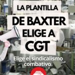 CGT irrumpe con fuerza en las elecciones sindicales de Baxter Sabiñánigo