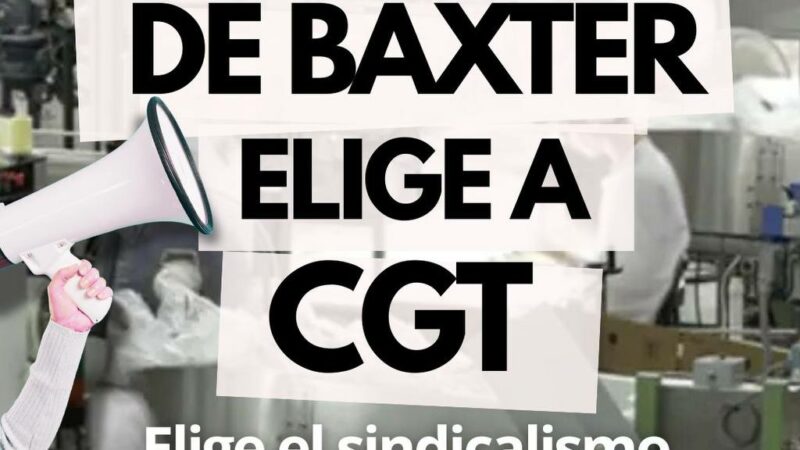 CGT irrumpe con fuerza en las elecciones sindicales de Baxter Sabiñánigo