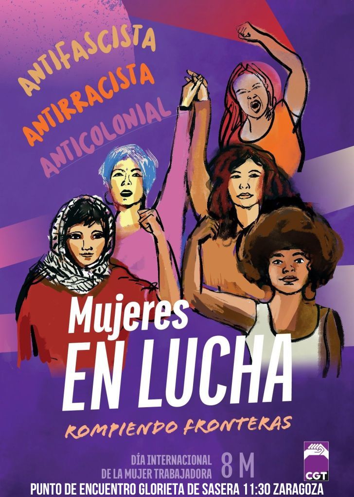Mujeres en lucha, rompiendo fronteras
