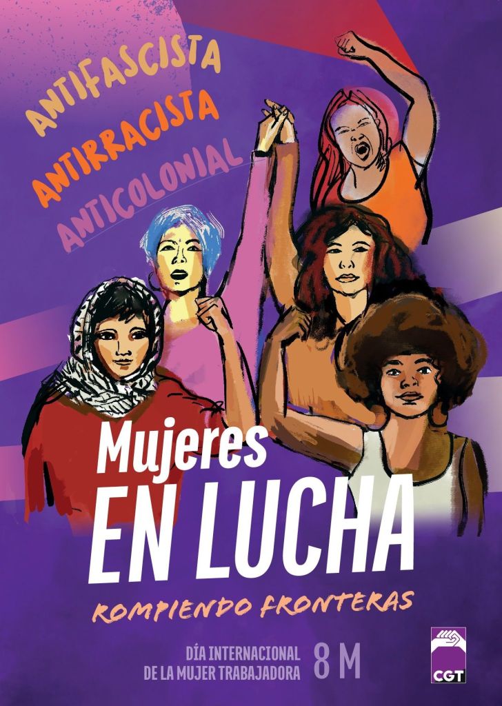 Mujeres en lucha, rompiendo fronteras