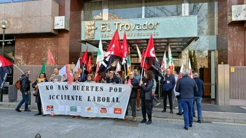 Segunda muerte laboral en Aragón en menos de una semana