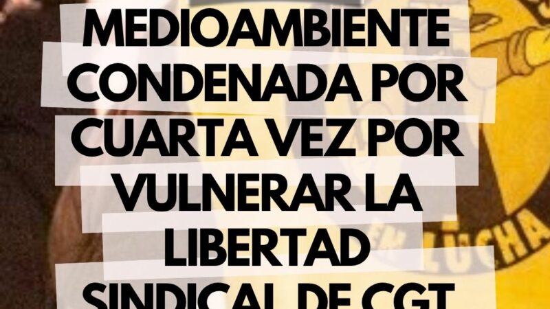 Cuarta condena consecutiva a FCC Medio Ambiente en Zaragoza por vulnerar el derecho fundamental de libertad sindical de CGT