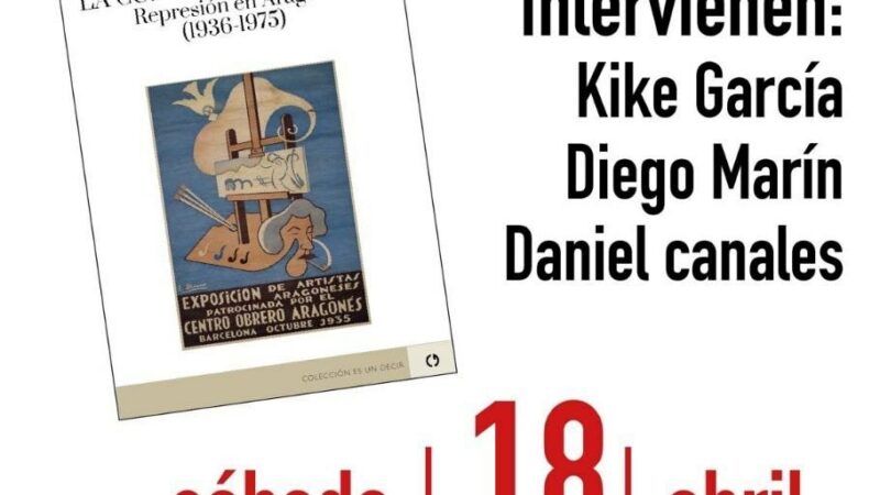 Presentación en Calatayud del libro, “La cultura silenciada. Represión en Aragón (1936-1975)»