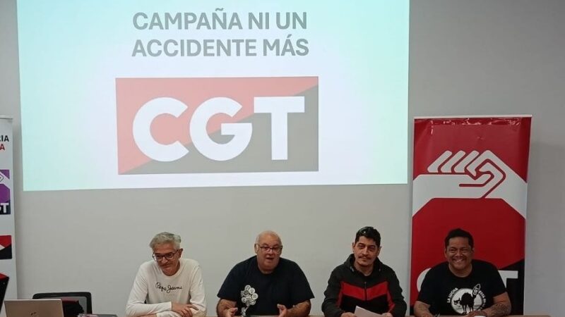 Por el derecho a la vida y la salud laboral: Ni un accidente más