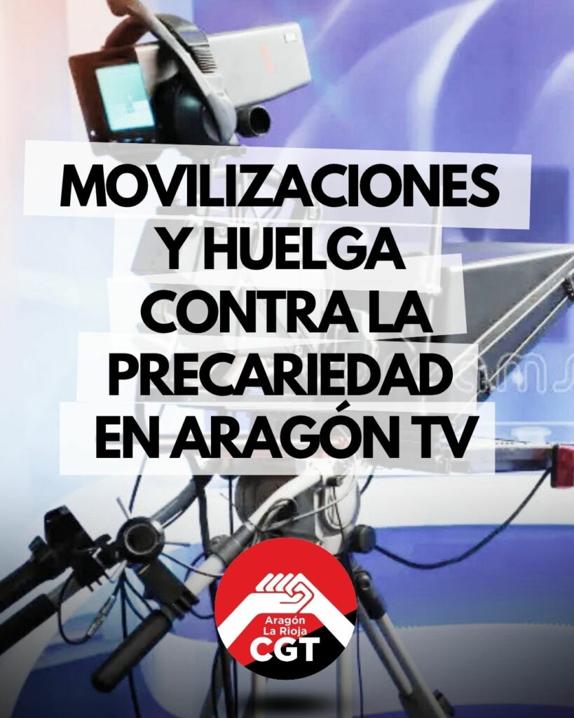 Movilizaciones en la radiotelevisión aragonesa
