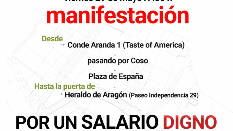 Movilizaciones en la radiotelevisión aragonesa