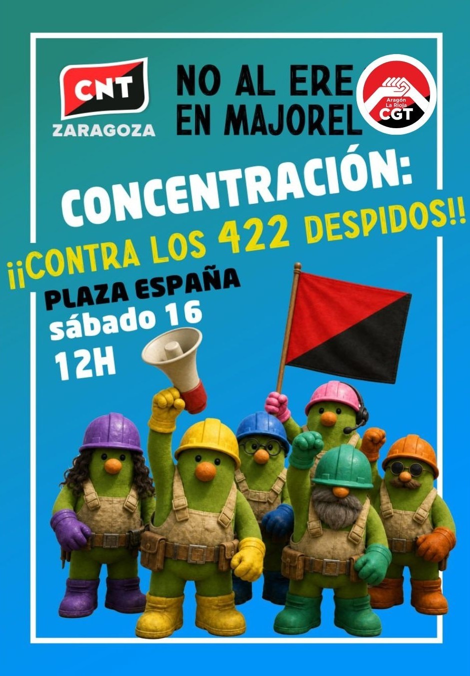 Movilizaciones y asamblea abierta ante el ERE de Majorel