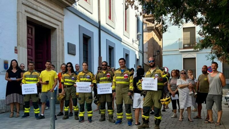 Comunicado en apoyo a la huelga de bomberos y bomberas forestales