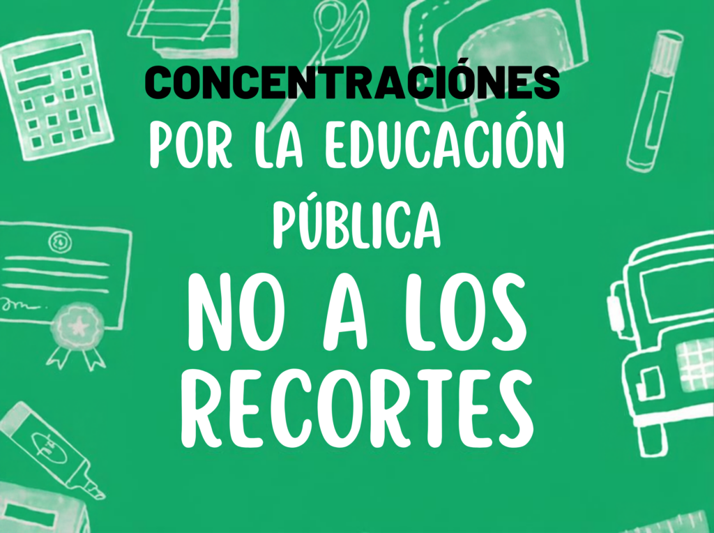 El profesorado aragonés pide movilizarse ante la situación de la Educación Pública