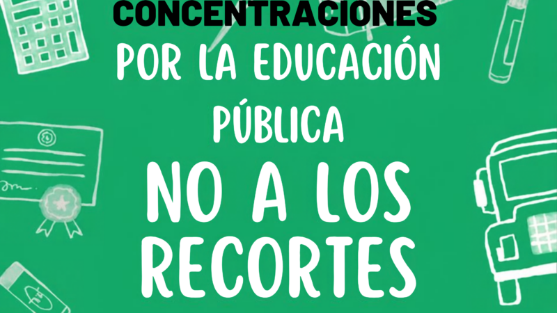 El profesorado aragonés pide movilizarse ante la situación de la Educación Pública