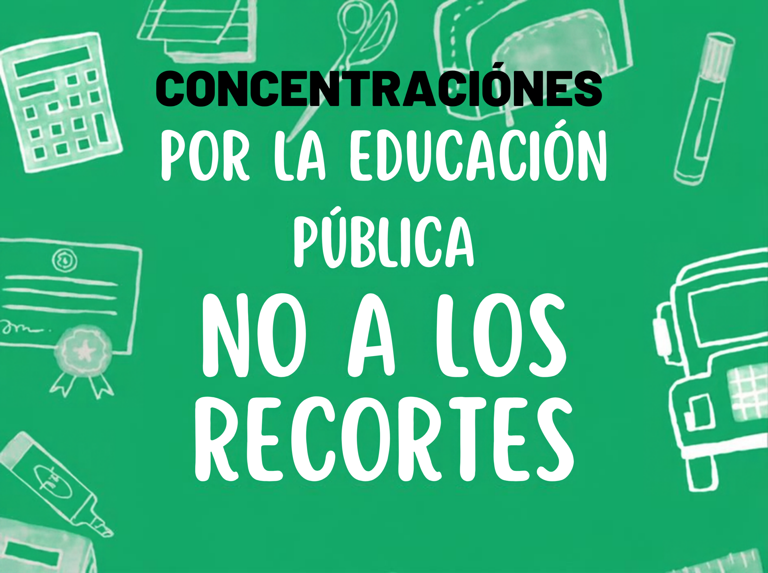 El profesorado aragonés pide movilizarse ante la situación de la Educación Pública