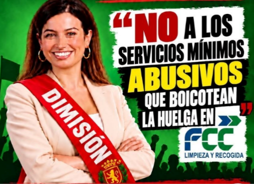 CGT y CC.OO denuncian directamente a la consejera GAUDES por decretar el 96% de servicios mínimos e impedir y boicotear el derecho de huelga de los trabajadores.